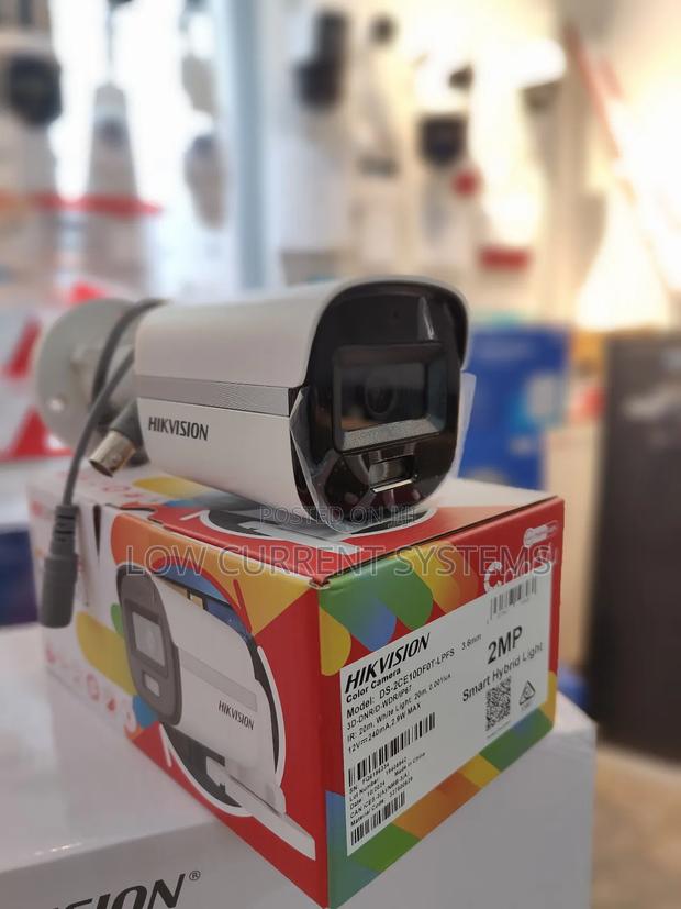 Hikvision 2mp Smart Light Colorvu Audio Bullet Camera Analo · Photo 1