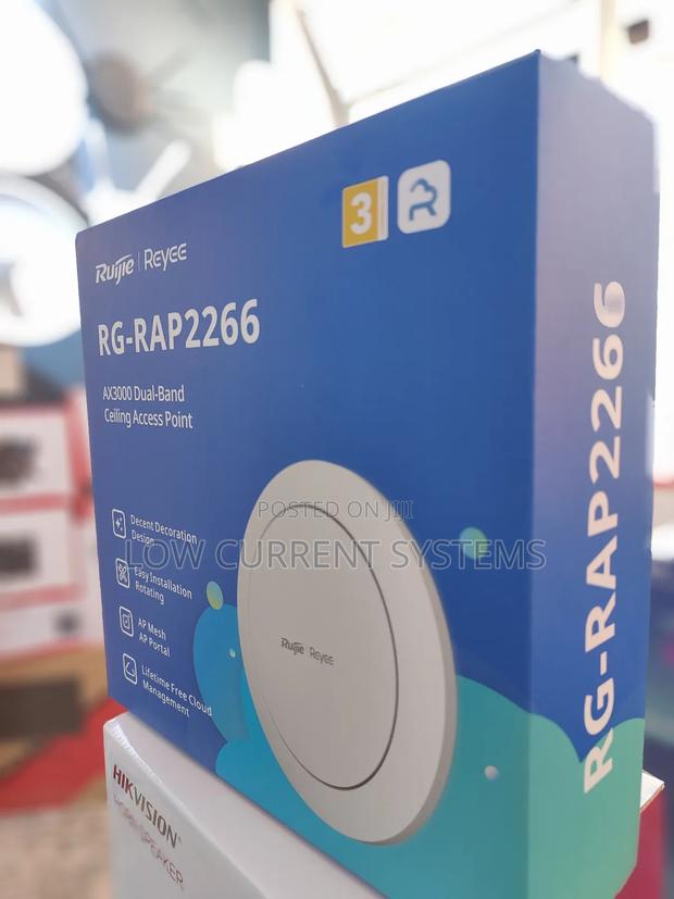 Ruiji Wi-Fi6 Dual Radio Indoor Access Point Network Wireles · Photo 1