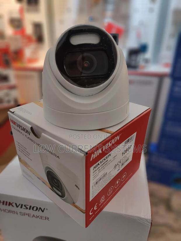 Hikvision 2MP Colorvu Analog Dome 1080p Full Color Camera · Photo 1