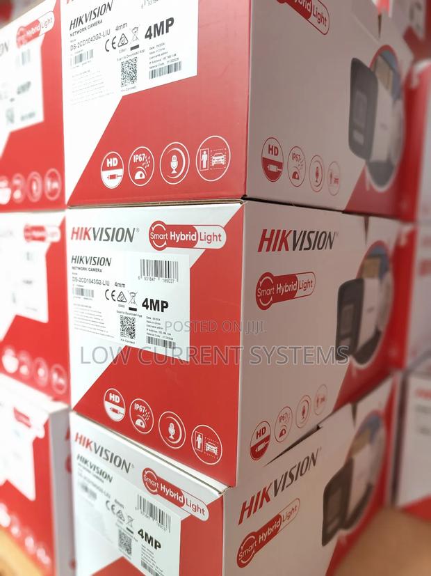 Hikvision 4mp Hybrid Audio Bullet Ip Camera Ds-2cd1043g2-Liu · Photo 3