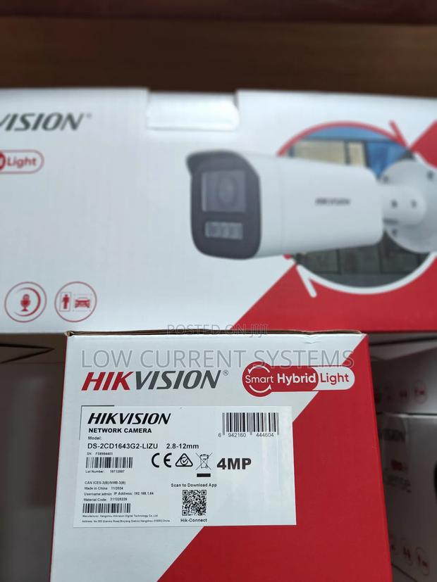 Hikvision 4mp Motorized Lens Ip Camera Ds-2cd1743g0-I(30m Ir · Photo 2
