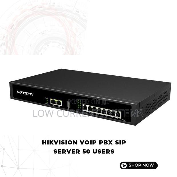 Hikvision Ip PBX Voip - Support All Ip Phone 50 User Network Ds-Ks6150 · Photo 3
