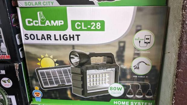 Clamp CL-28 Solar Light · Photo 1