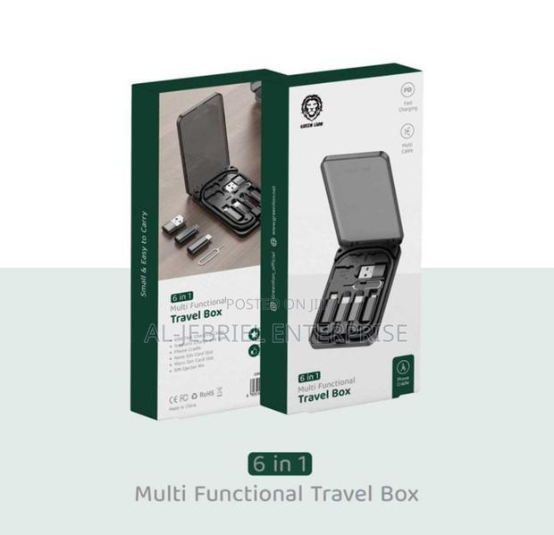 6 in 1 Multi Functional Travel Box -Green Lion · Photo 2