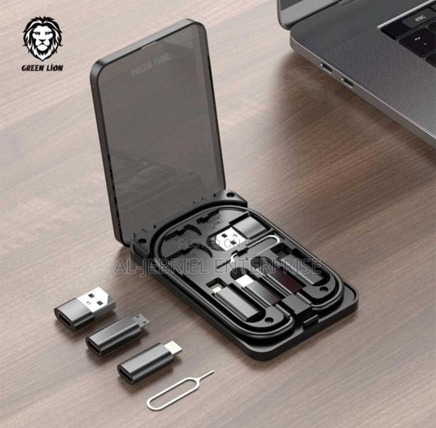 6 in 1 Multi Functional Travel Box -Green Lion · Photo 1