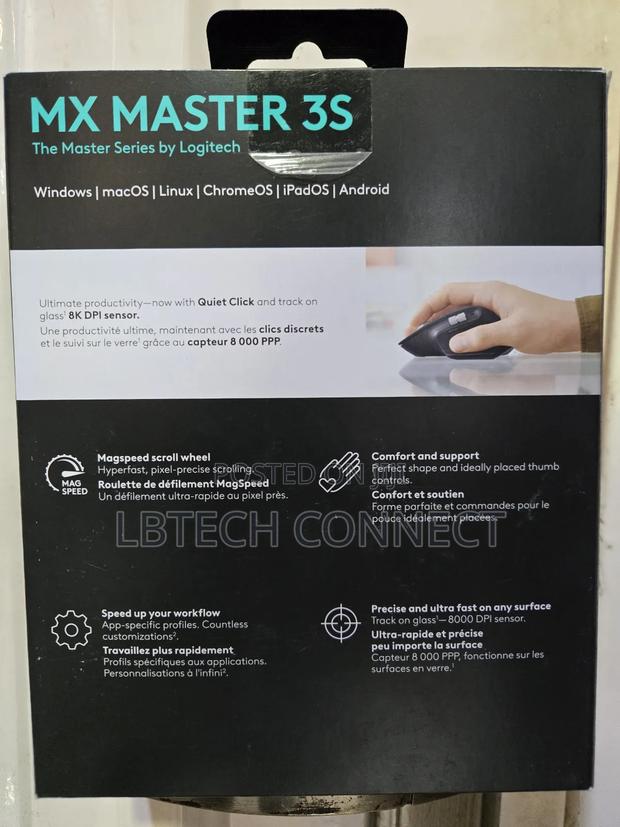 Logitech Mx Master 3s, Black · Photo 2
