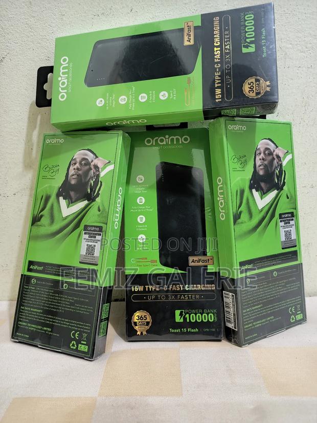 Oraimo Toast 15 Flash 10000mah Fast Charging Power Bank · Photo 4