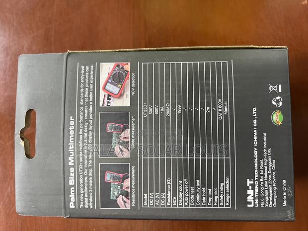 Unit Ut330 Multimeter · Photo 2