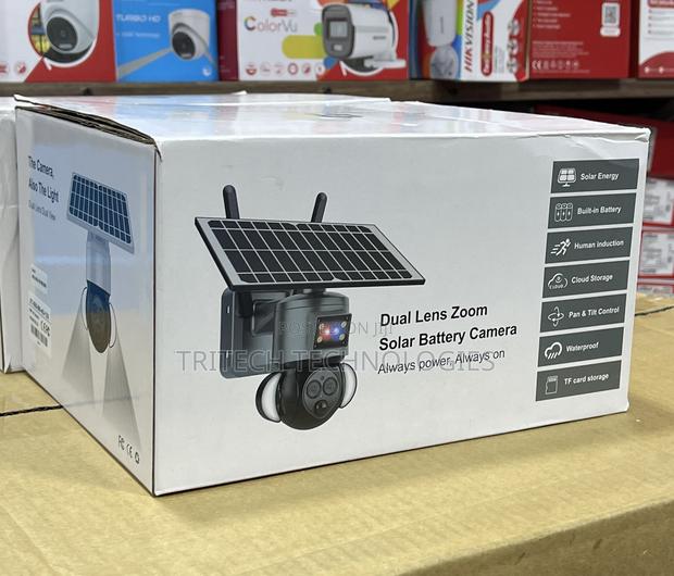 Ubox Outdoor PTZ Solar 4g Camera 8mp 12x Dual Lens · Photo 2
