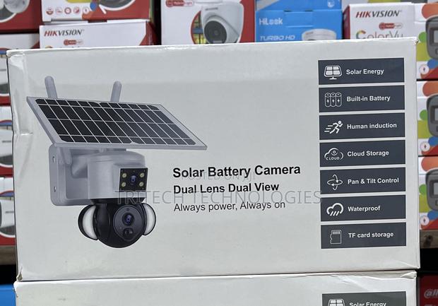 Ubox Outdoor Solar Wifi Camera 6mp St-558w · Photo 1