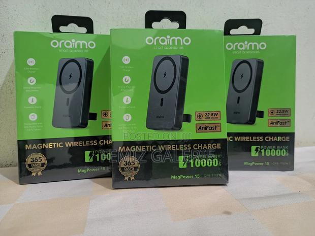 Oraimo Magpower 15 10000mah Wireless and Wired Power Bank · Photo 2