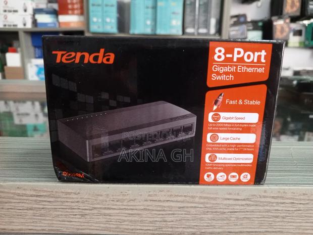 Tenda 8 Port Gigabit Ethernet Switch Sg108m · Photo 1