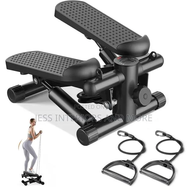 Stair Steppers With Resistance Bands for Full Body Exercise · Photo 1