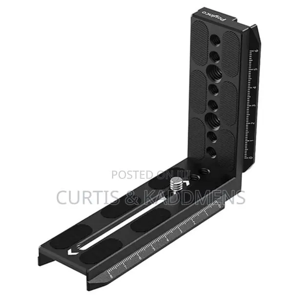 Universal L Bracket Vertical Plate for Gimbals Tripods · Photo 1