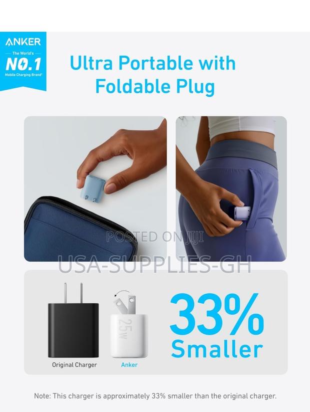 Anker 25w Usb C Super Fast Charger Block - From Usa · Photo 2