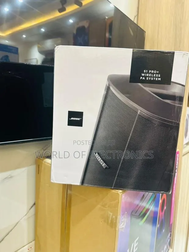 Wireless Bose S1 Pro Speakers Known for Premium Sound Quality · Photo 1