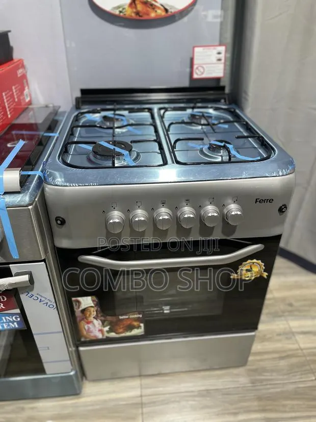 60x60 Gas Stove (Smart) With Oven and Grill · Photo 1