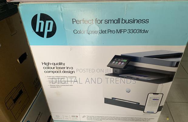Hp Color Laserjet Pro MFP 3303fdw Printer · Photo 1