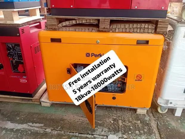Round the Clock Power 18kva Silent Diesel Generator · Photo 1