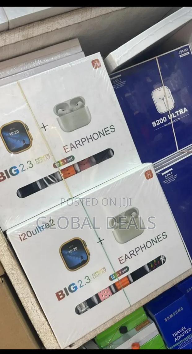 I20 Ultra2 Smart Watch. Airpod and 7straps · Photo 2
