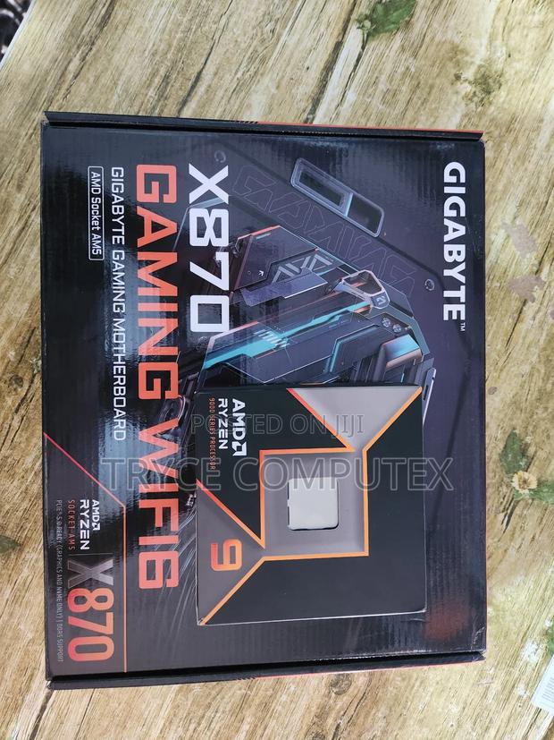 Amd Ryzen 9 9950x and X870 Gaming Wifi Motherboard · Photo 1
