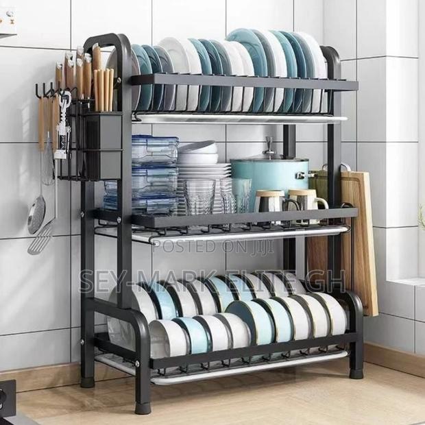 3 Layer Dish Rack · Photo 1
