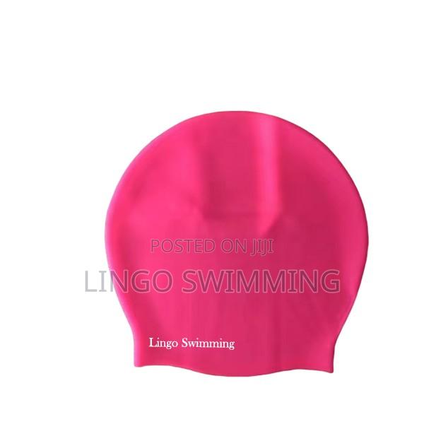 Big Size Swim Cap- Pink (Xl) · Photo 2
