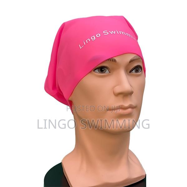 Big Size Swim Cap- Pink (Xl) · Photo 3