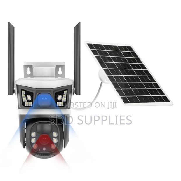 Quality Dual Lens Wifi Solar Security Camera One · Photo 1