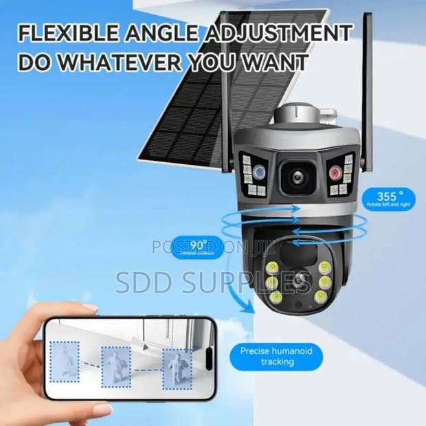 Quality Dual Lens Wifi Solar Security Camera One · Photo 2