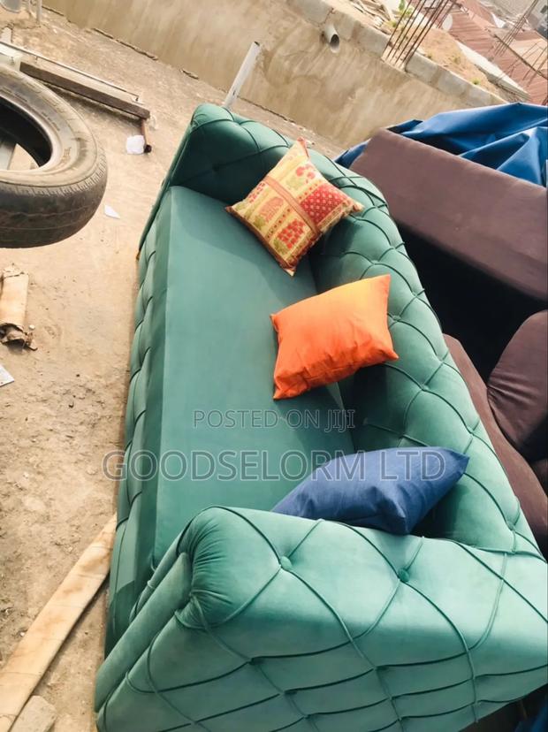 Living Green Sofa Furniture With Free Delivery · Photo 1