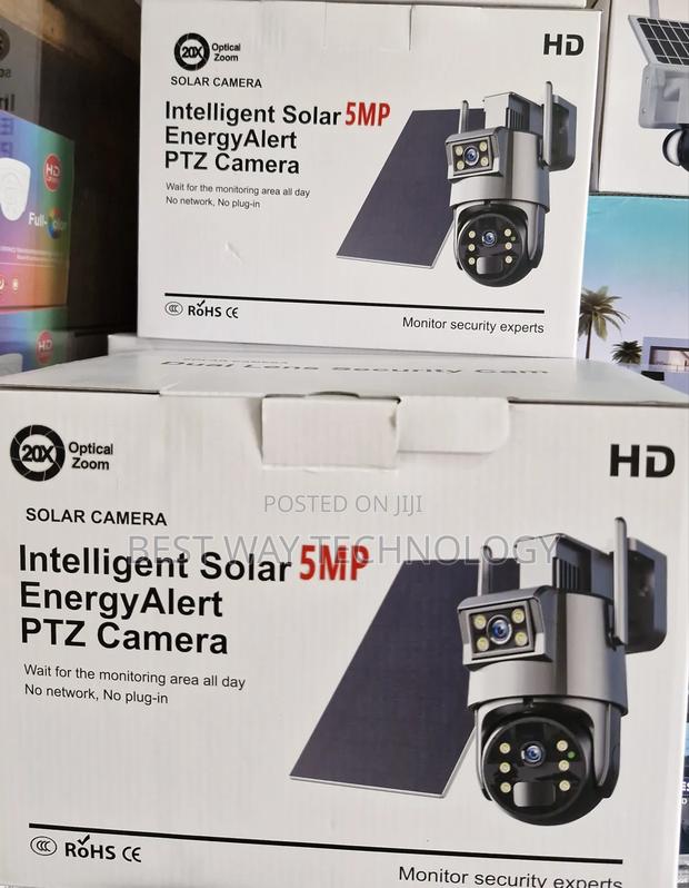 Dual Lens PTZ Solar Camera 5mp Zoom 20x · Photo 3