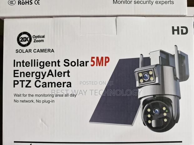 Dual Lens PTZ Solar Camera 5mp Zoom 20x · Photo 4