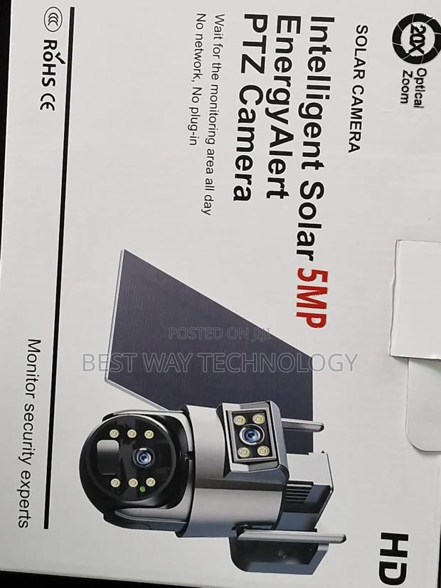 Dual Lens PTZ Solar Camera 5mp Zoom 20x · Photo 5