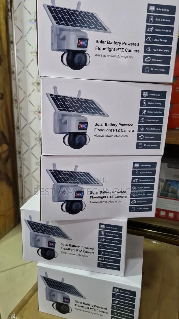 4g PTZ Solar Camera With Siren · Photo 1
