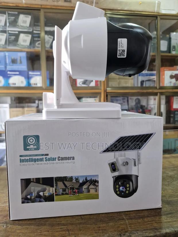 Wifi PTZ Solar Camera Dual Lens · Photo 1