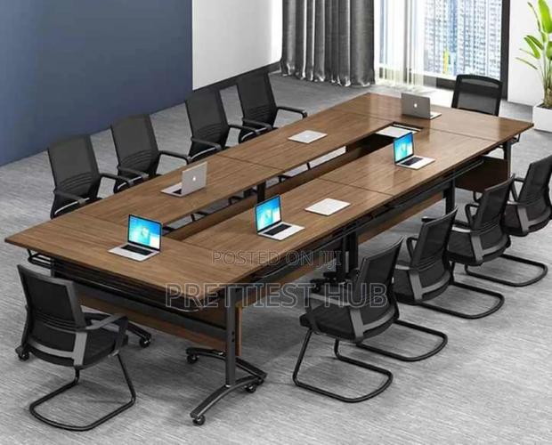 Foldable Conference L Training | Office | Study Table · Photo 4