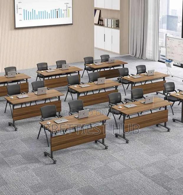 Foldable Conference L Training | Office | Study Table · Photo 2