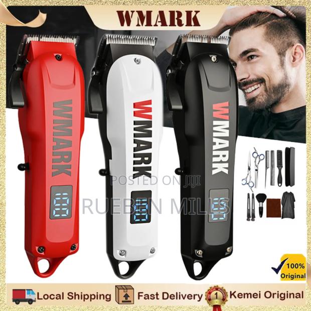 Latest Wmark Magic Fader Barbering Shop Machine Hair Clipper · Photo 1