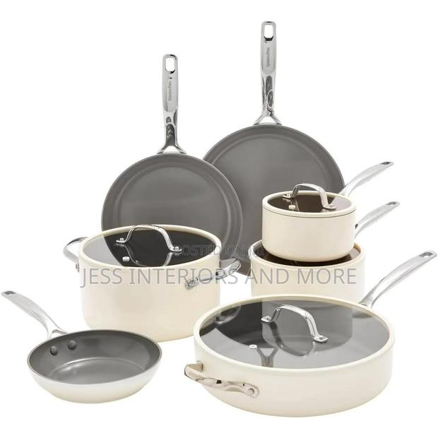 Greenpan Ceramic Non-Stick 11-Piece Cookware Set · Photo 2