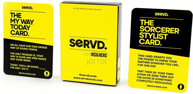 Servd. His Hers Card Game · Photo 2