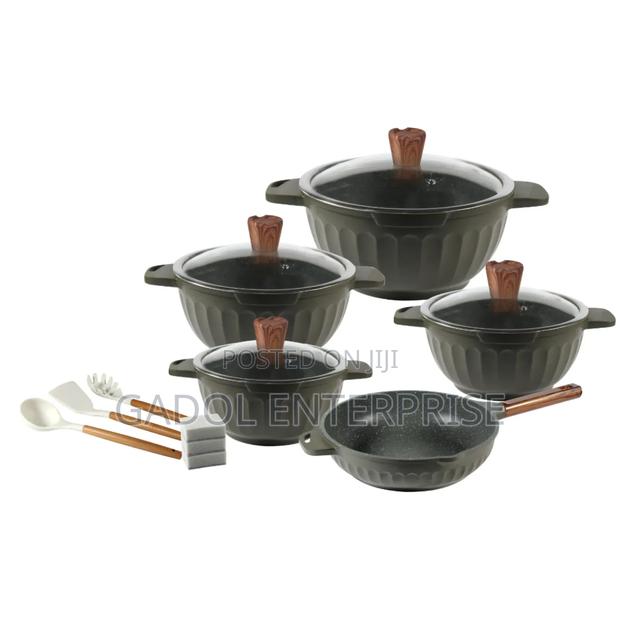 Diecast Marble Non Stick Cookware · Photo 6