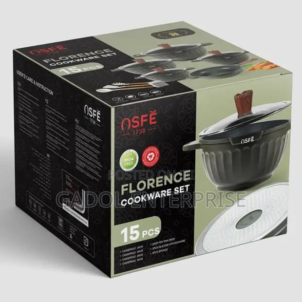 Diecast Marble Non Stick Cookware · Photo 2