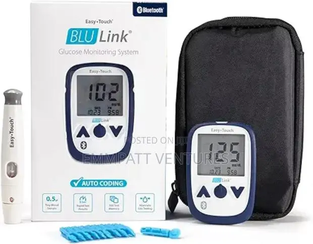 Glycometer With 50 Strip and Needles · Photo 1