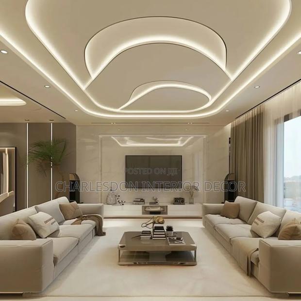 Plaster Bord P O P Ceiling Work · Photo 4