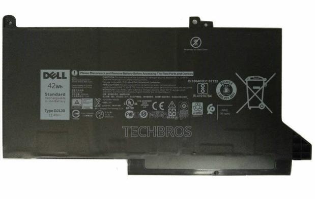 Dell Latitude Battery Dj1j0 for 12 7000 7280 7380 7480 · Photo 1