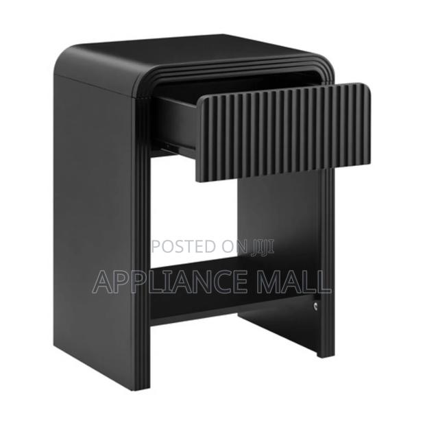 Bedside Table Drawer and Shelf Press-to-Open Uk · Photo 4