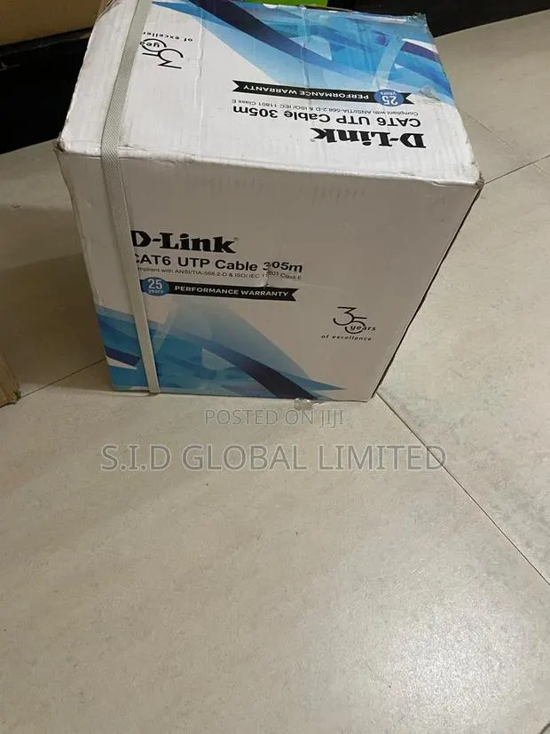 Top Quality Networking Cable: D-link Cat6 305m (Best Price) · Photo 1