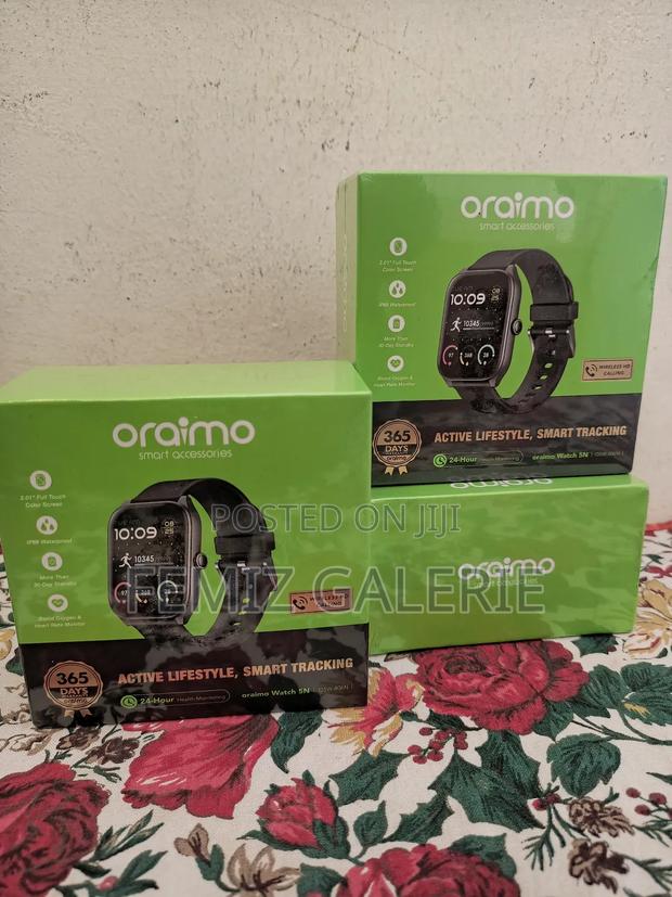 Oraimo Watch 5n 2.01'' TFT Ip68 Smart Watch · Photo 1