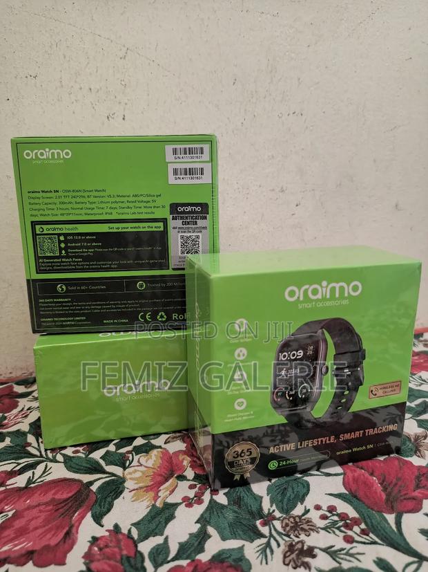 Oraimo Watch 5n 2.01'' TFT Ip68 Smart Watch · Photo 2